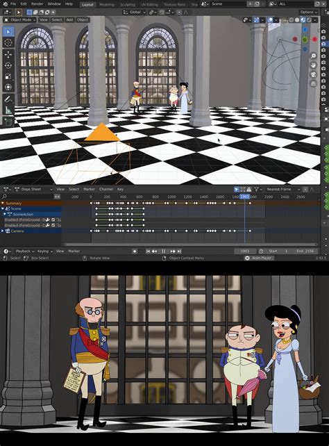 2D Environments & Characters .